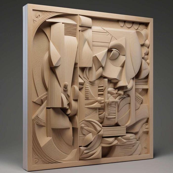 نموذج ثلاثي الأبعاد لآلة CNC 3D Art 